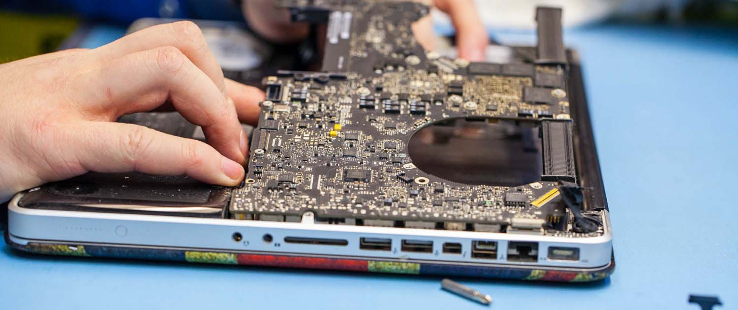 Замена или ремонт видеочипа ноутбука Apple MacBook в Климовске