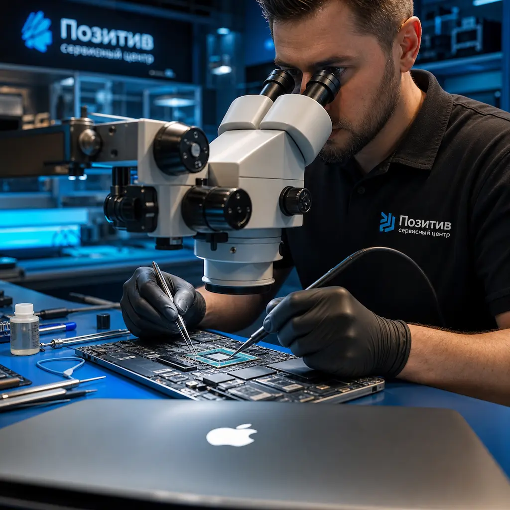Замена видеокарты Apple MacBook в Климовске