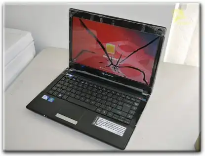 Замена матрицы Packard Bell в Климовске