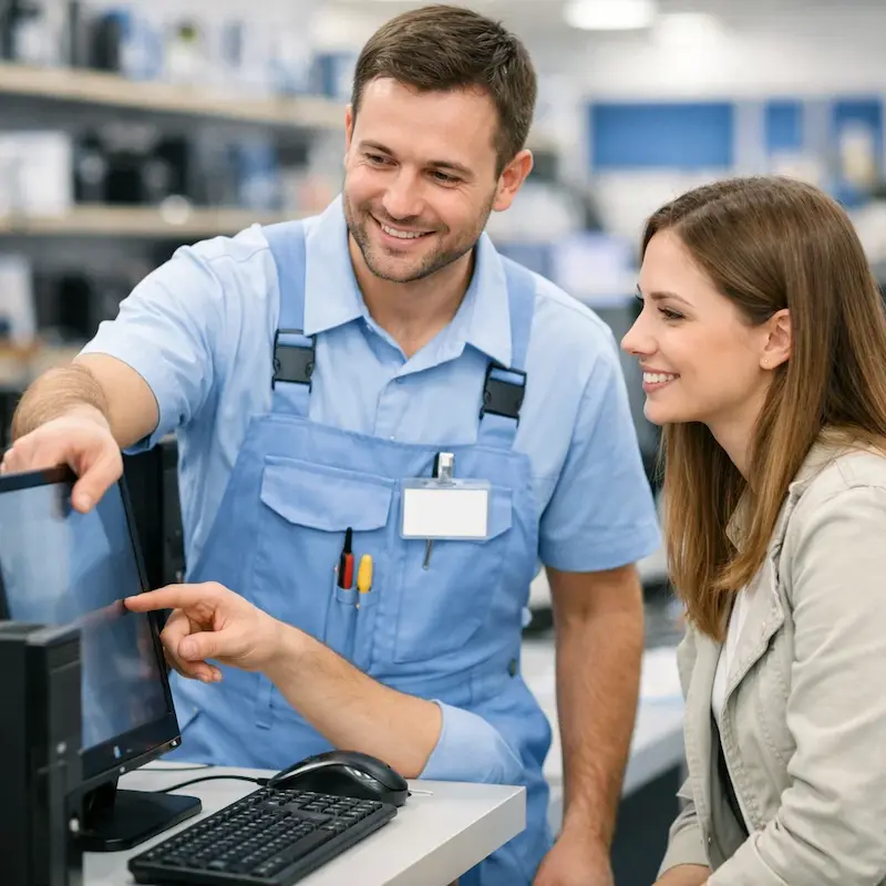 Помощь в выборе компьютера и комплектующих в Климовске