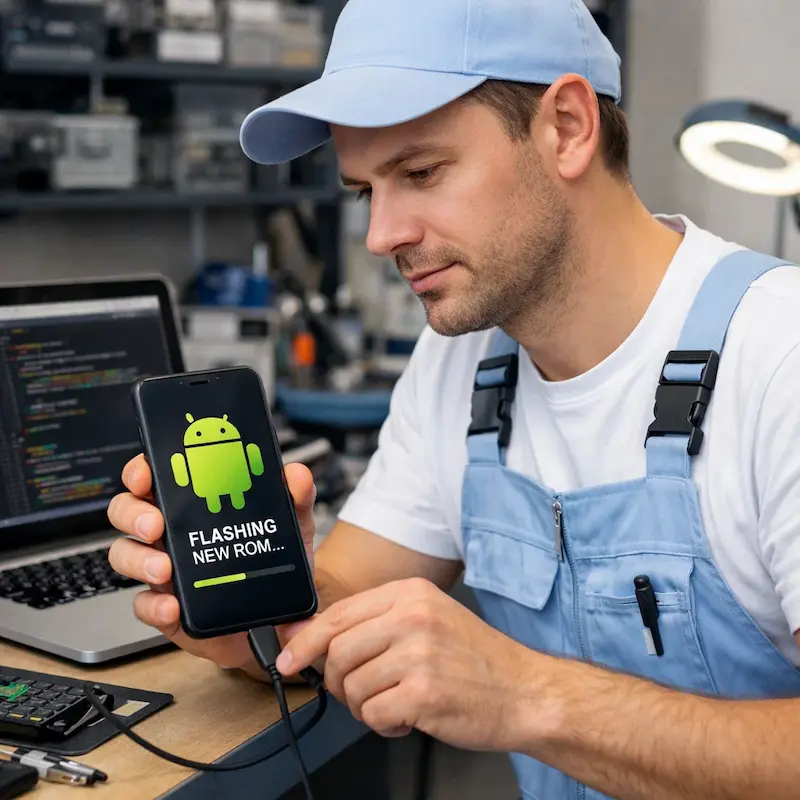 Прошивка Android в Климовске