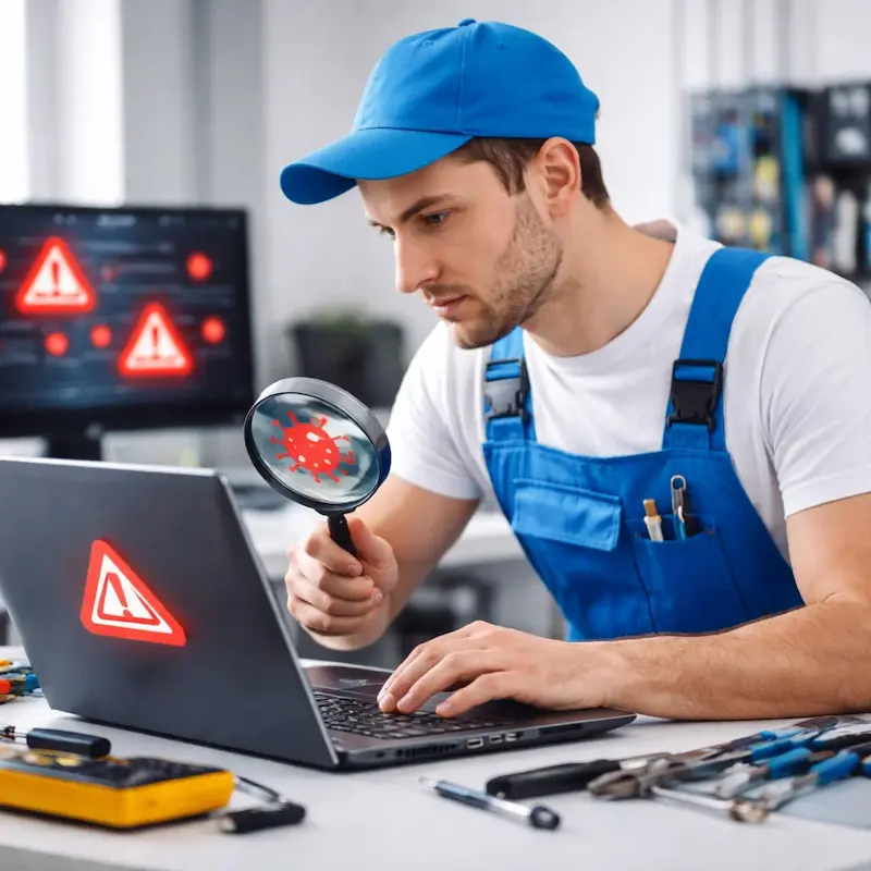 Поиск и устранение вирусов в Климовске